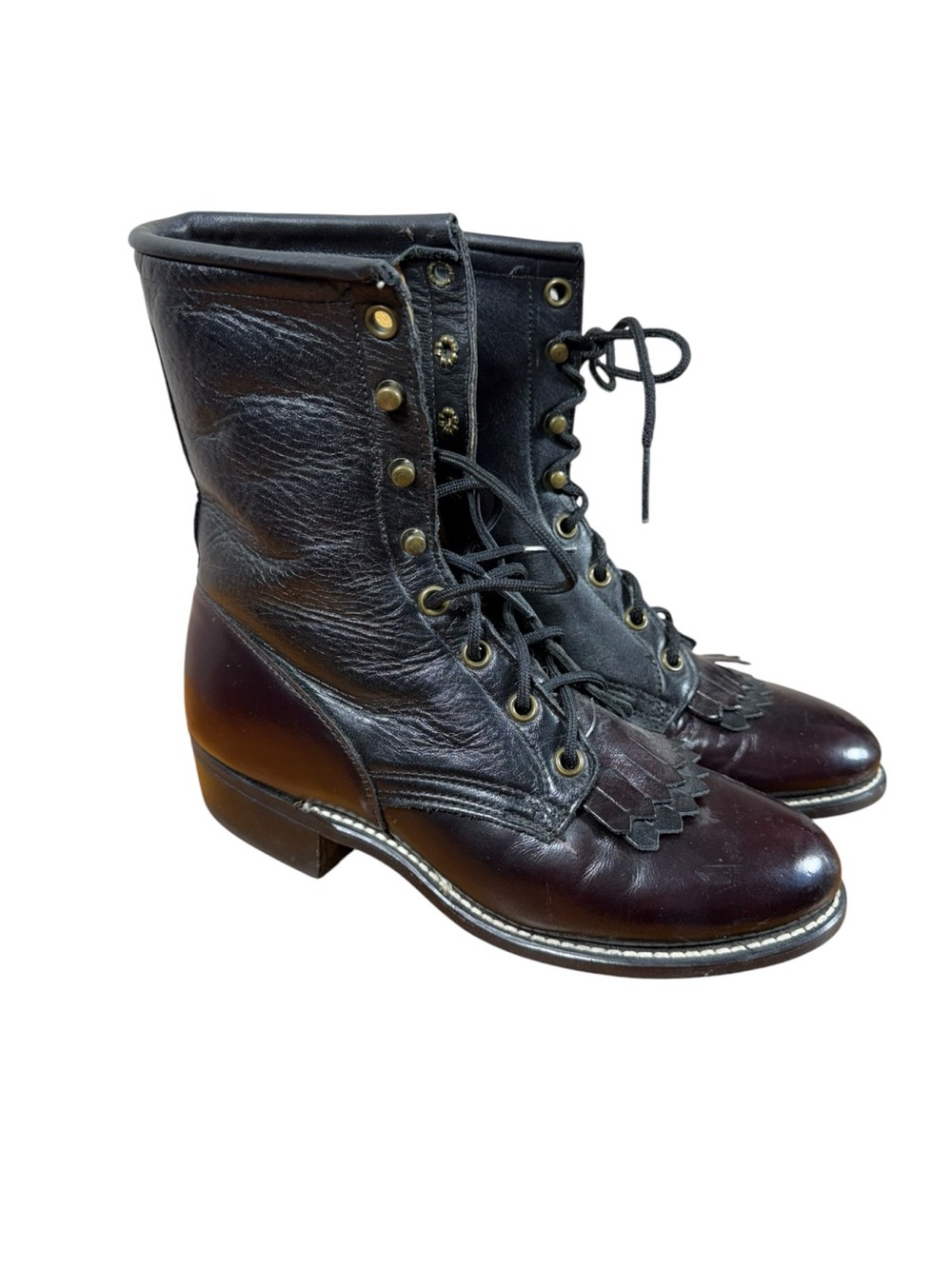 Women's Laredo Leather Lace-Up‎ Ankle Boots